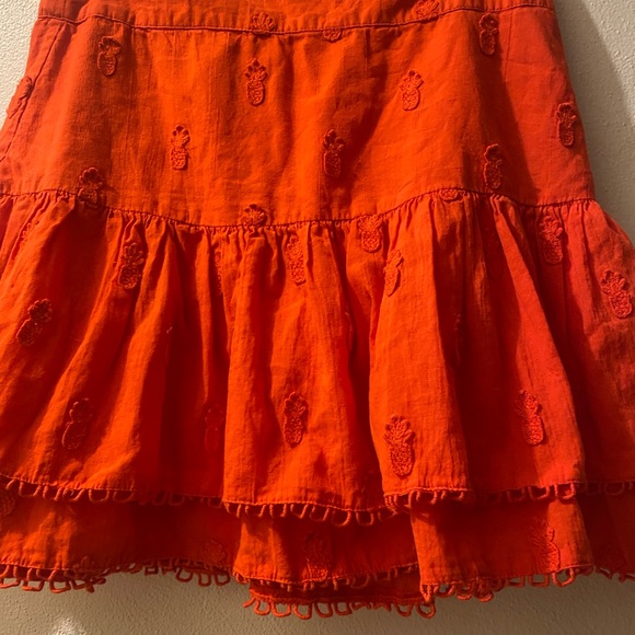 FARM Rio Red Mini Skirt - Picture 4 of 15